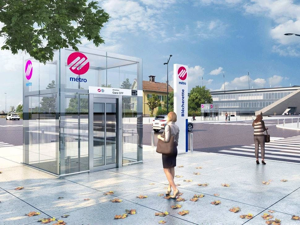 Metro M3 Lausanne