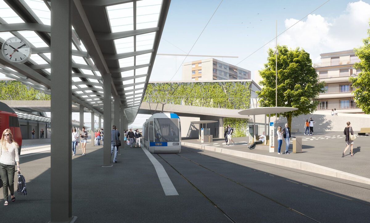 Tram Lausanne T1